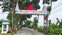 টুঙ্গিপাড়ায় ‘৩৬ জুলাই’ তোরণে আগুন, ৭৫ জনের বিরুদ্ধে মামলা