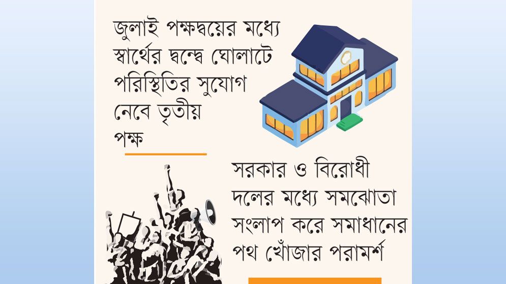 দেশের স্বার্থে শিক্ষাপ্রতিষ্ঠানে সংঘাত বন্ধ করতে হবে
