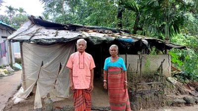 মৃত্যুর আগে নিরাপদ ঘর চান কিরণ হাজং