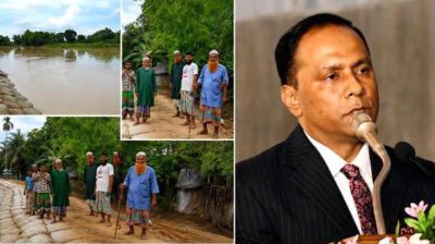 ভাঙন রোধে ভারপ্রাপ্ত স্পিকারের জরুরি উদ্যোগ, রক্ষা পেল ৮ গ্রামের মানুষ