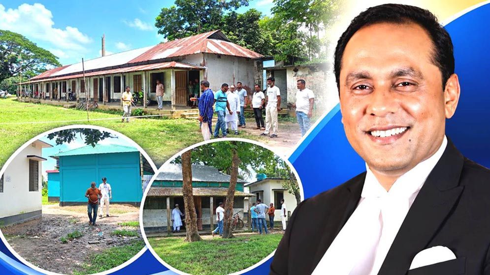 ভারপ্রাপ্ত স্পিকারের উদ্যোগে নতুন ভবন পেল স্বরণীকা উচ্চ বিদ্যালয়