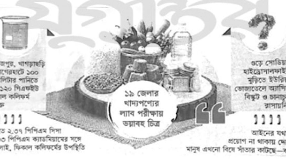 বিষাক্ত খাবারই কি এ দেশের মানুষের নিয়তি