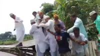 সাঁকো ভেঙে নদীতে জামায়াত নেতা, রক্ষা পেলেন এমপি