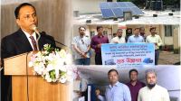 ২৪ ঘণ্টা বিদ্যুৎ পেতে হাসপাতালে সোলার প্যানেল স্থাপন
