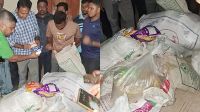 পিআইও কার্যালয়ের সাবেক কর্মচারীর বাসা থেকে ১৩ বস্তা সরকারি ত্রাণ উদ্ধার