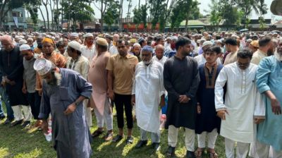 প্যারোলে মুক্তি পেয়ে মায়ের জানাজায় সাবেক মেয়র রাসেল