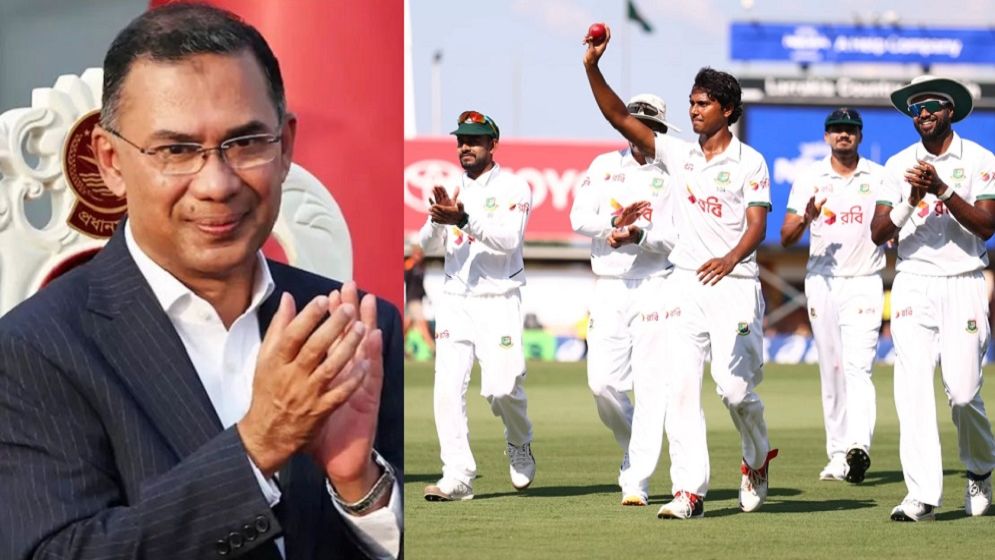 ঐতিহাসিক টেস্ট জয়ে টাইগারদের প্রধানমন্ত্রীর অভিনন্দন