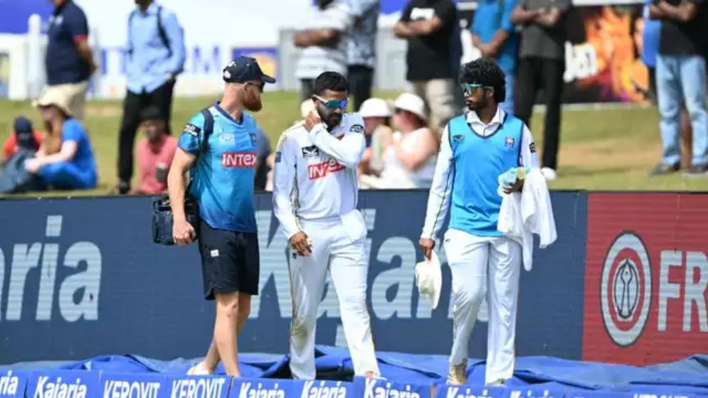 কাঁধ-ঘাড়ে চোট পেলেন চান্দিমাল, নিতে হলো হাসপাতালে