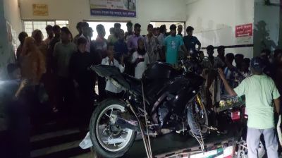 ভাঙ্গা এক্সপ্রেসওয়েতে মোটরসাইকেল দুর্ঘটনায় নিহত ২