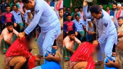 ব্রাহ্মণপাড়ায় সালিশে নারীকে জুতাপেটা, ইউপি চেয়ারম্যানের ভিডিও ভাইরাল