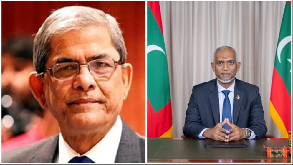মির্জা ফখরুলকে মালদ্বীপের প্রেসিডেন্টের অভিনন্দন