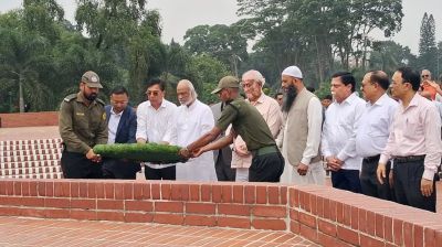 জাতীয় স্মৃতিসৌধে শ্রদ্ধা জানালেন নবনিযুক্ত মন্ত্রী-প্রতিমন্ত্রীরা