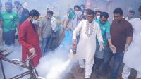 বরিশালে ডেঙ্গু প্রতিরোধে ব্যতিক্রমী পরিচ্ছন্নতা অভিযান