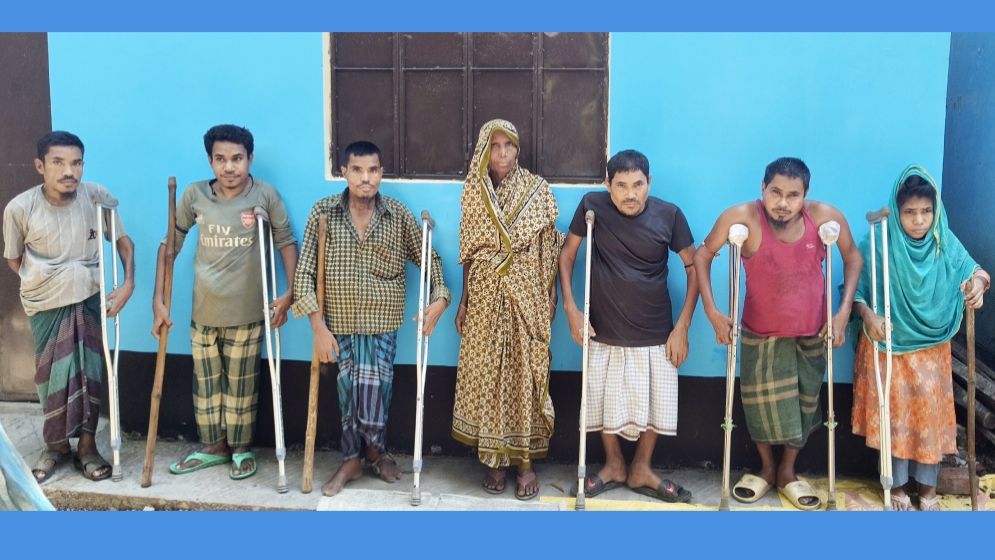 নতুন ঘর পেলেন সেই ছয় প্রতিবন্ধী ভাই-বোন