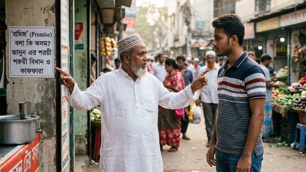 ‘প্রমিজ’ বললেই কি কসম হয়?