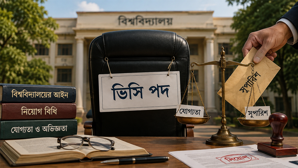 আইন লঙ্ঘন করে ভিসি নিয়োগ