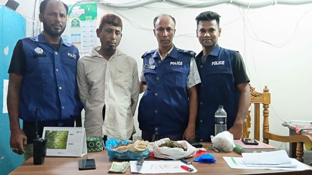 মাদকসহ শ্রমিকদল নেতা গ্রেফতার