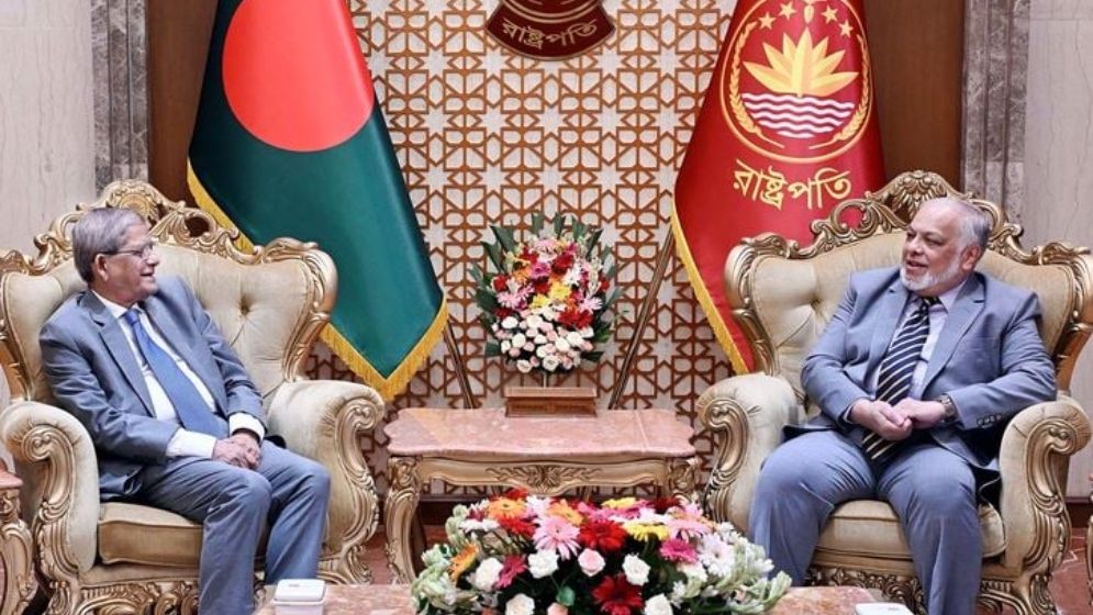 রাষ্ট্রপতির সঙ্গে প্রধান বিচারপতির সৌজন্য সাক্ষাৎ