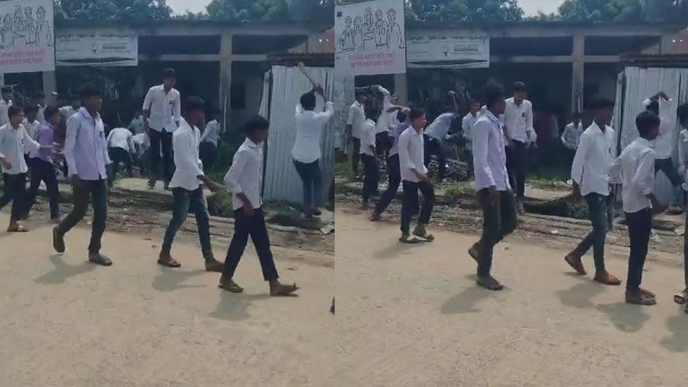 নওগাঁয় শিক্ষার্থীদের উসকানি দিয়ে দোকান ভাঙচুর-লুটপাটের অভিযোগ