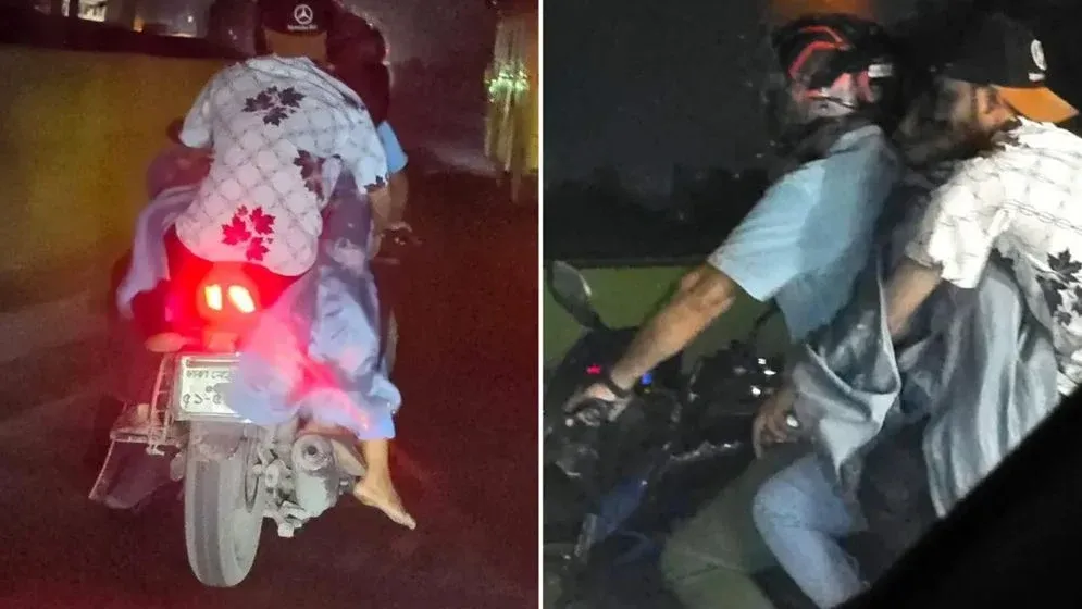 সেই তরুণীর সঙ্গে বাইকে থাকা দুই যুবকের পরিচয় নিয়ে যা জানা গেল