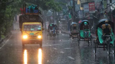 রাত ৯টার মধ্যে রাজধানী ঢাকাসহ বিভিন্ন জেলায় বৃষ্টির আভাস