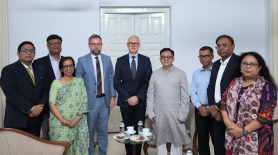 বাণিজ্যমন্ত্রীর সঙ্গে ডেনমার্কের রাষ্ট্রদূত ও মারস্ক প্রতিনিধিদের বৈঠক