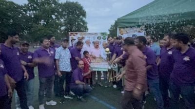 নিউইয়র্কের ব্রুকলিনে বাংলাদেশিদের ফুটবল উৎসব