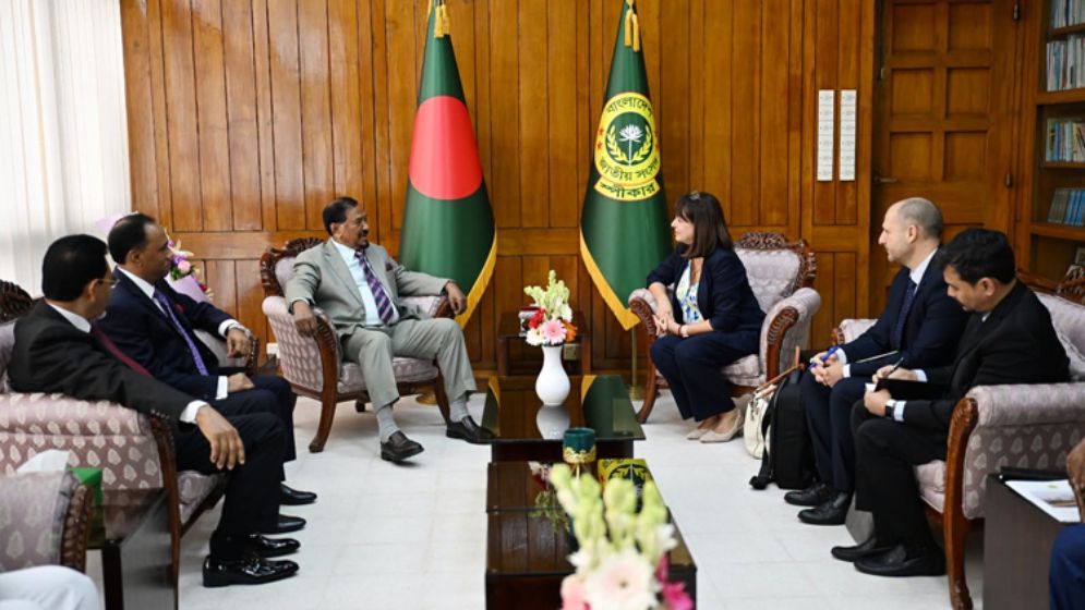 স্পিকারের সঙ্গে আইপিইউ মহাসচিবের সাক্ষাৎ