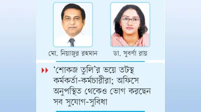 যুগান্তরের অনুসন্ধানের পর আলোচিত দম্পতির কর্মস্থল বদলি