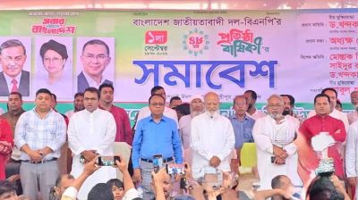 তারেক রহমান শান্তির দূত হয়ে এসেছেন: ড. মোশাররফ