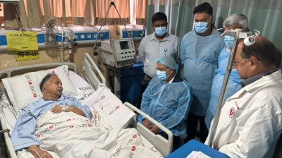 অসুস্থ জ্বালানিমন্ত্রী টুকুকে দেখতে হাসপাতালে রাষ্ট্রপতি