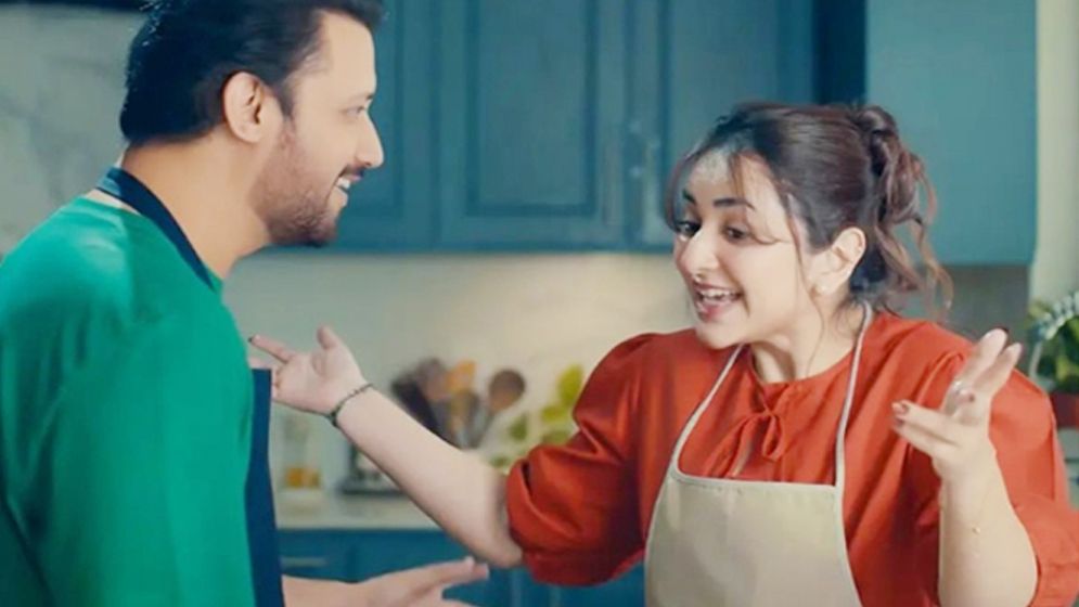 ঝড় তুলল আতিফ-ইউমনার ‘হান ইশক মে’ গানের ভিডিও