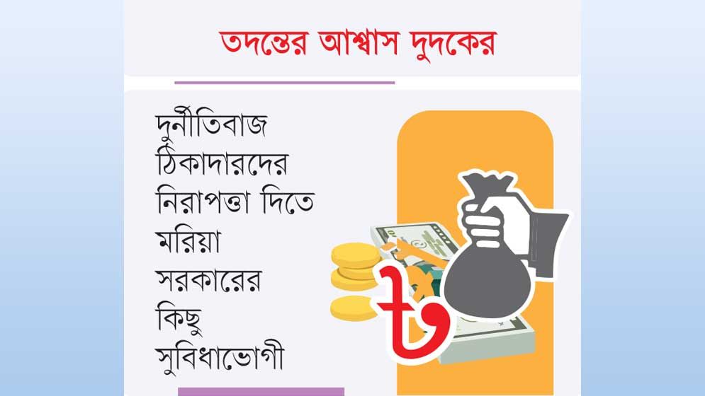 অর্ধশত কোটি টাকা আত্মসাৎ সরবরাহকারী ঠিকাদারের