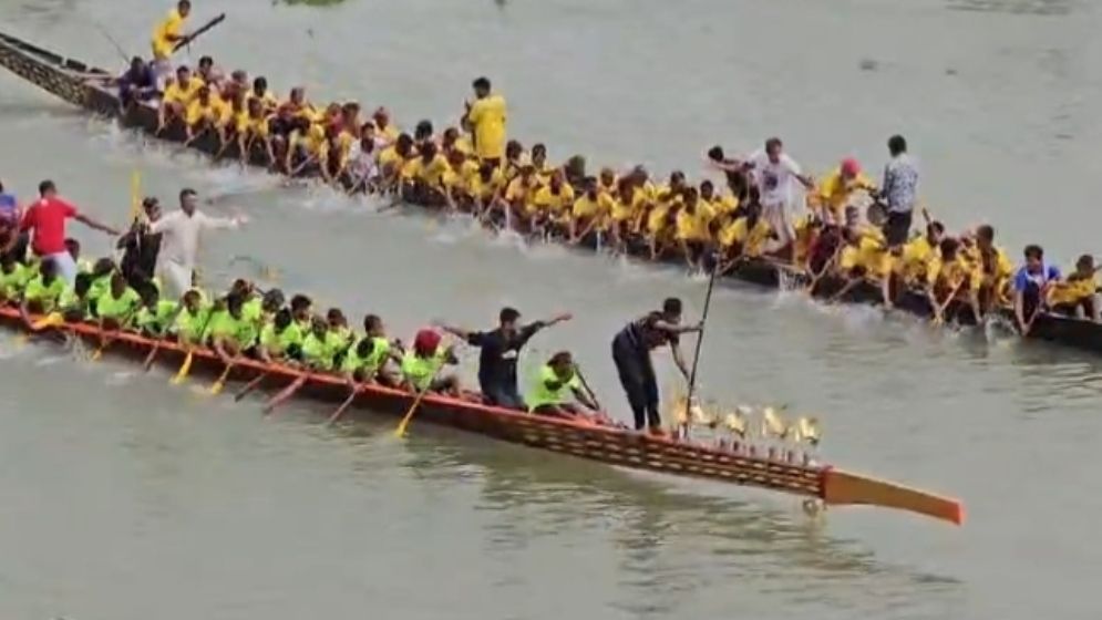 ঝালডাঙ্গা বিলে নৌকা বাইচ, গ্রামবাংলার ঐতিহ্যে প্রাণের উৎসব