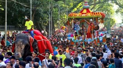 উৎসাহ-উদ্দীপনায় শুভ জন্মাষ্টমী উদযাপিত