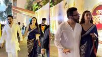 বউয়ের হাতই ছাড়ছেন না রাজ, ভাইরাল ভিডিও