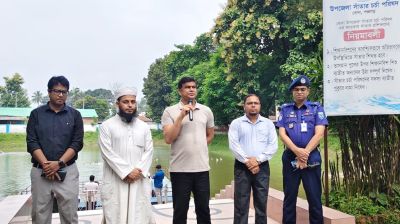 বোদায় শিশুদের সাঁতার প্রশিক্ষণ কর্মসূচির উদ্বোধন