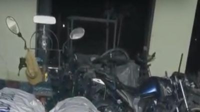 ভাঙ্গায় চলন্ত বাসের নিচে মোটরসাইকেল, প্রাণ গেল দুই আরোহীর