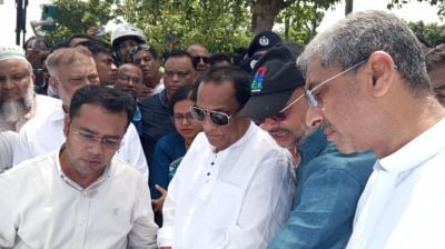 পদ্মা ব্যারেজ উদ্বোধনের সময় জানালেন পানিসম্পদমন্ত্রী