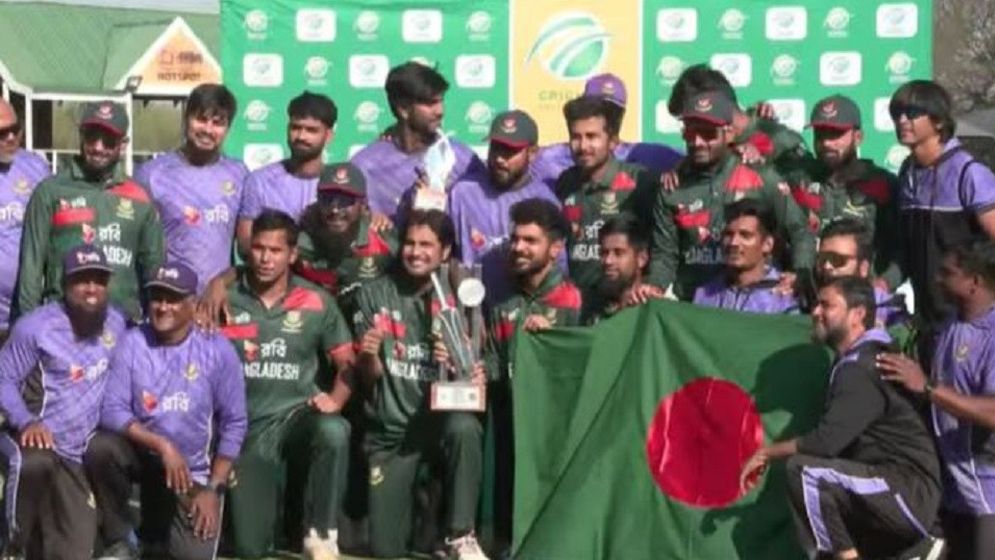 প্রোটিয়াদের ৫ উইকেটে হারিয়ে বাংলাদেশের সিরিজ জয়