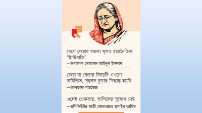 শাঁখের করাতে শেখ হাসিনা