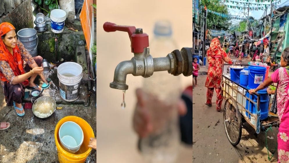 দেড় মাস ধরে পানি নেই কলকাতার মুসলিম কলোনিতে, উচ্ছেদ চেষ্টার অভিযোগ