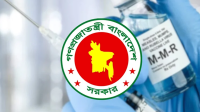 হামের টিকা পেয়েছে লক্ষ্যমাত্রার চেয়ে  প্রায় ১০% বেশি শিশু