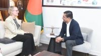 বিমানমন্ত্রীর সঙ্গে ব্রিটিশ হাইকমিশনারের সৌজন্য সাক্ষাৎ