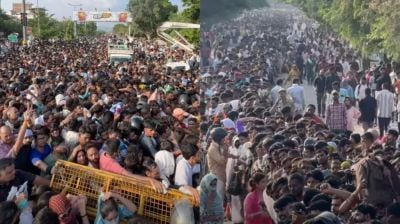 বিয়ের আশায় ৩ ঘণ্টায় ৩৫০০ কেজি মেহেদি নিলেন ভক্তরা