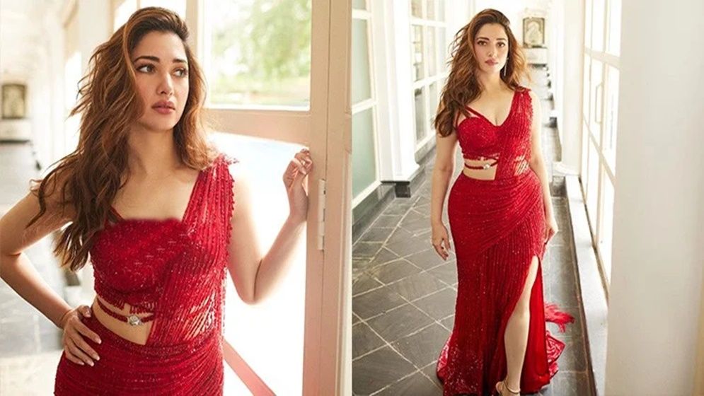 ‘ছট মাইয়া’ সিনেমায় গানের দৃশ্য দেখে পুরোহিত খুব খুশি, বললেন তামান্না