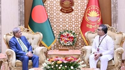 রাষ্ট্রপতির সঙ্গে জাবি উপাচার্যের সাক্ষাৎ