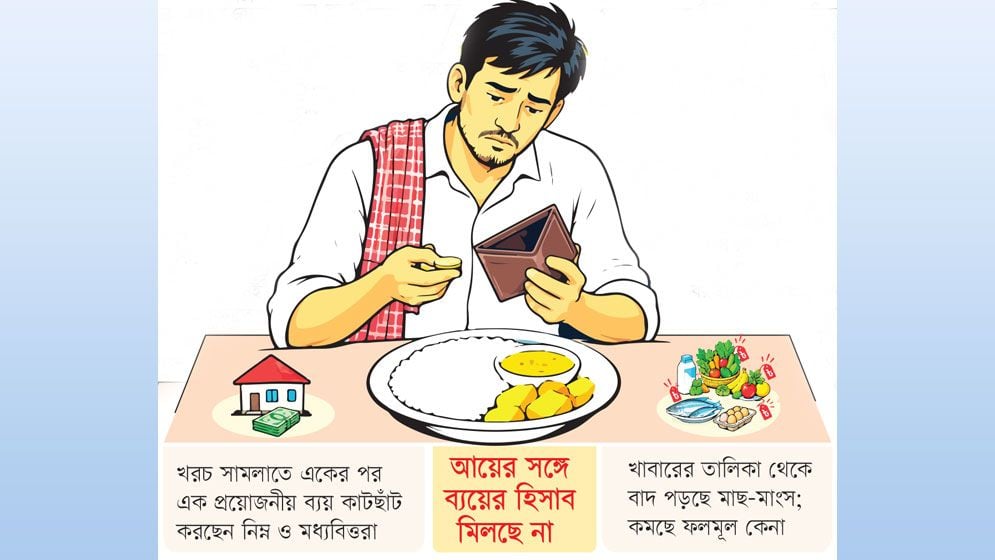 পুষ্টির চেয়ে ক্ষুধা মেটানোই বড় চিন্তা
