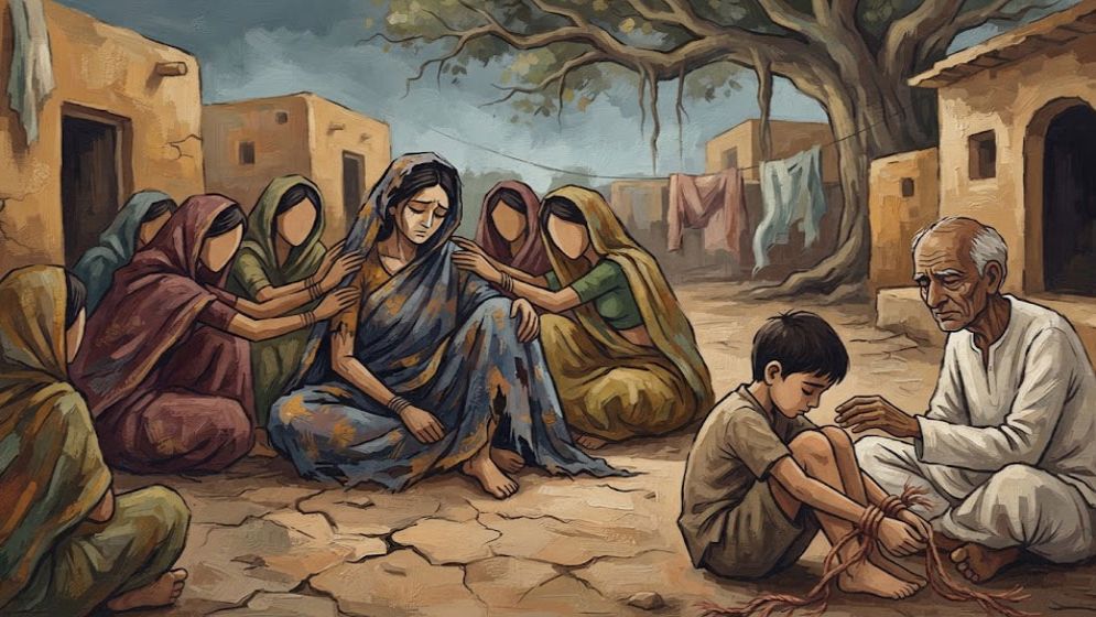 ছেলেকে বেঁধে মাকে সংঘবদ্ধ ধর্ষণ, টাকা স্বর্ণালংকার লুট