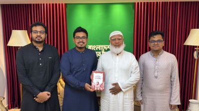 ডা. শফিকুর রহমানের সঙ্গে ডাকসু নেতাদের সাক্ষাৎ